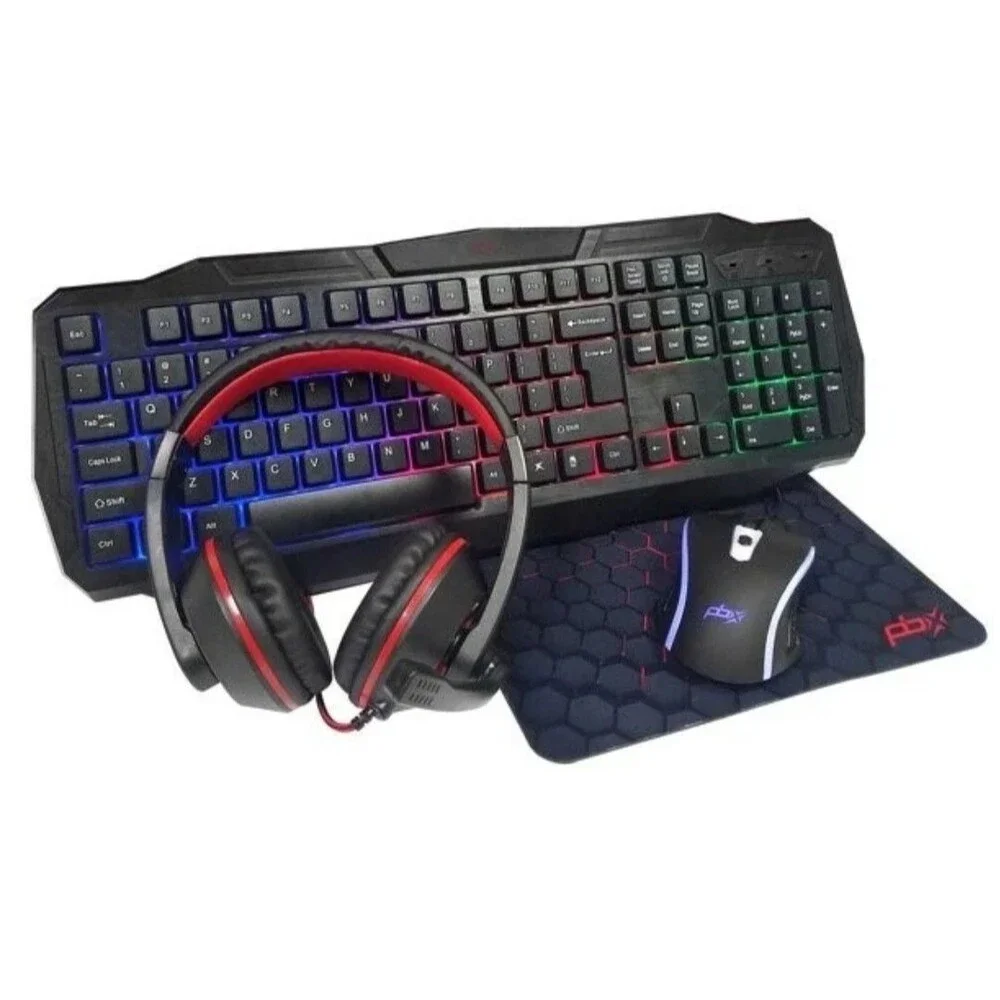 Packard Bell Ultima 4-in-1 Gaming Kit Bundle Mouse/Mousepad/Keyboard/Headphones